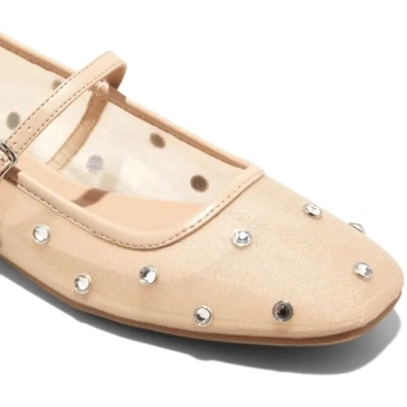 Wild Fable Women's Elsa Mary Jane Ballet Flats with Memory Foam Insole - Picture 7 of 12